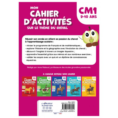 Mon Cahier d'Activités - Niveau CM1 - Lavauzelle - T.039