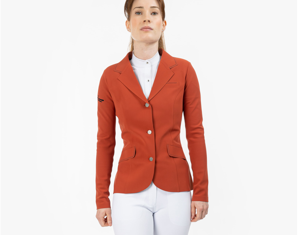 Chaqueta de concurso SHOW JACKET MONA Freejump para equitación - vista 2