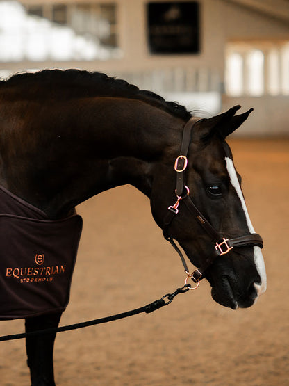 Anatomic Glimmer Leather Halter Equestrian Stockholm Glimmer Anatomic Leather detalle 2
