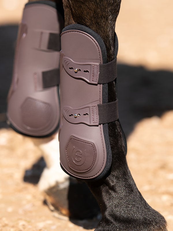 Calzado ecuestre Equestrian Stockholm Anatomic Tendon Boots Moonless Night detalle 3