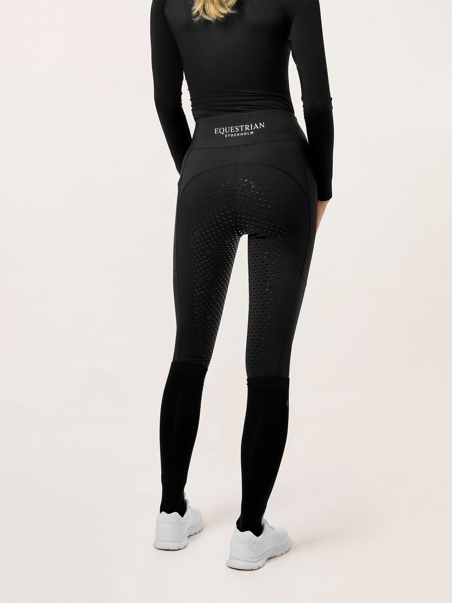 Riding Tights Movement Equestrian Stockholm Riding Tights Movement Black detalle 4