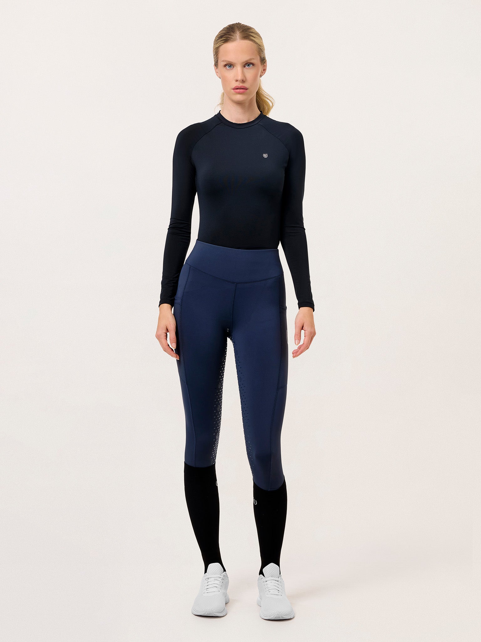 Riding Tights Movement Equestrian Stockholm Riding Tights Movement Navy detalle 2