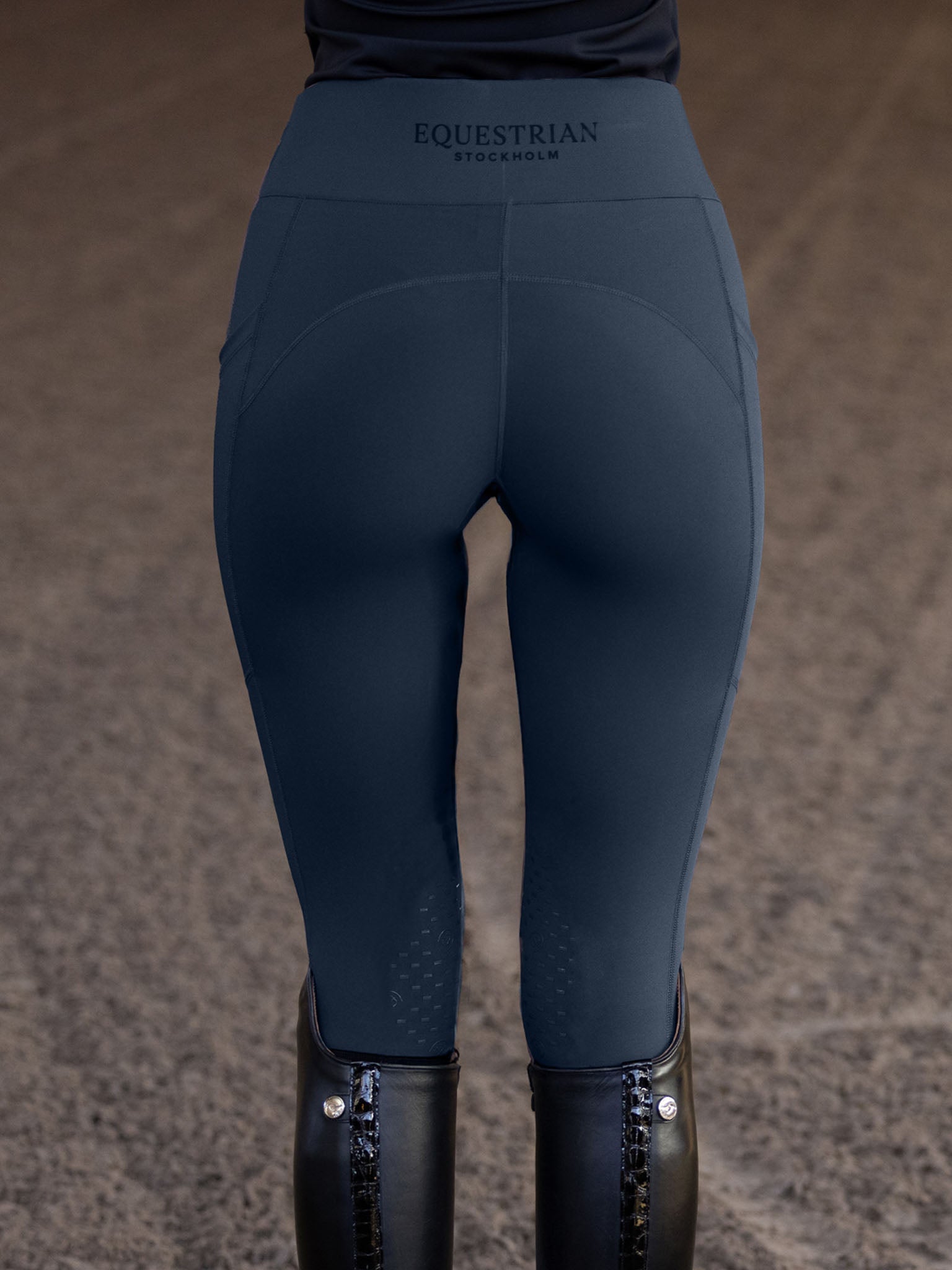 Riding mallas de equitación Movement Equestrian Stockholm Riding mallas de equitación Movement Grey para equitación - vista 6