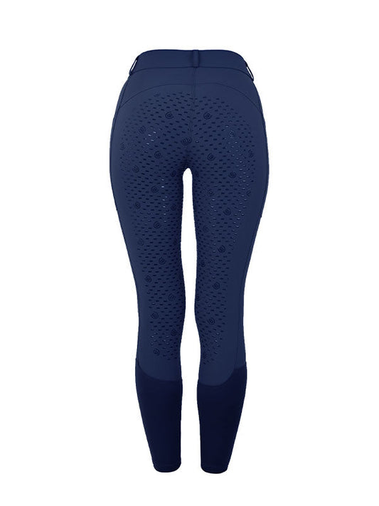 Pantalones Riding pantalón de equitación Elite Equestrian Stockholm Riding pantalón de equitación Elite Navy para equitación