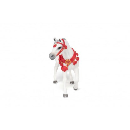 Accesorio ecuestre Caballo árabe blanco con vestido de desfile - Papo para equitación - vista 4