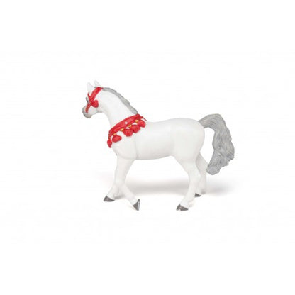 Accesorio ecuestre Caballo árabe blanco con vestido de desfile - Papo para equitación - vista 6