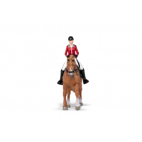 Caballo de paseo con su amazona - Papo para equitación - vista 6