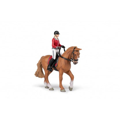 Caballo de paseo con su amazona - Papo para equitación - vista 4
