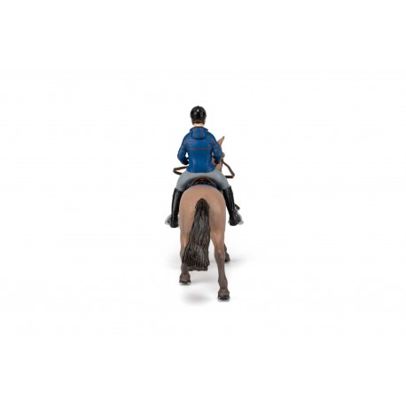 Caballo de paseo con su jinete - Papo para equitación - vista 6