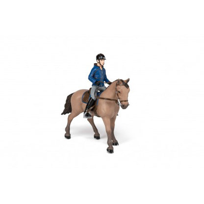 Caballo de paseo con su jinete - Papo para equitación - vista 3