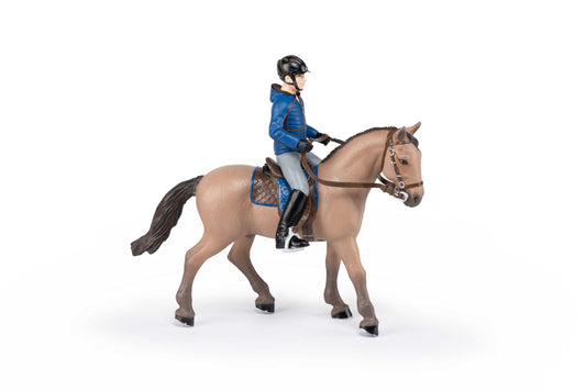 Caballo de paseo con su jinete - Papo