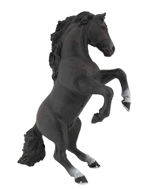 Caballo encabritado negro - Papo