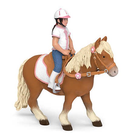 Poni shetland con silla - Papo - Papo