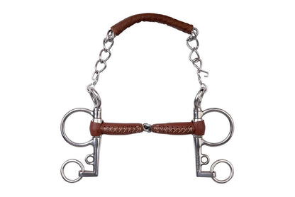Pelham - Pinchless cuero con ramas largas - Metalab