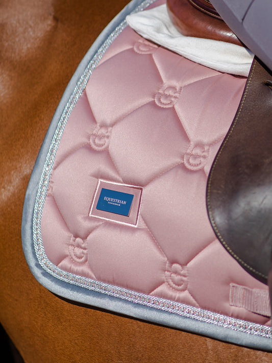 de salto Crystal Equestrian Stockholm mantilla de salto Pink Crystal para equitación - vista 2