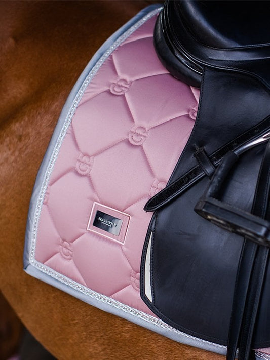de doma Crystal Equestrian Stockholm mantilla de doma Pink para equitación - vista 2