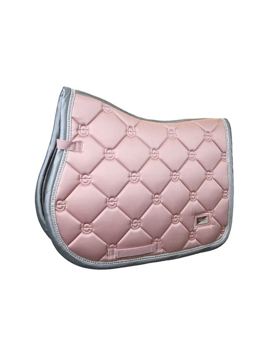 de salto Crystal Equestrian Stockholm mantilla de salto Pink Crystal para equitación
