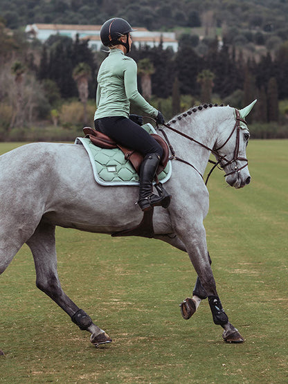 Jump Saddle Pad Original Equestrian Stockholm Jump Saddle Pad Pistachio White detalle 8
