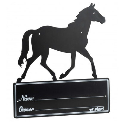 Placa de puesto "Silueta de Caballo" - Hippotonic
