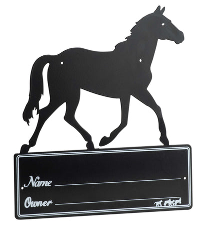 Placa de puesto "Silueta de Caballo" - Hippotonic