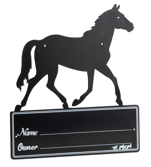 Placa de puesto "Silueta de Caballo" - Hippotonic