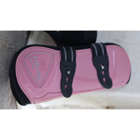 Polainas con protectores de menudillo - Elite - Lami-Cell - Rojo para equitación - vista 6