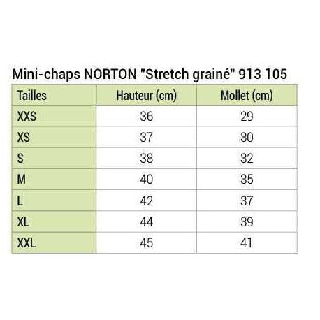 Polainas - Stretch grainé - Norton
