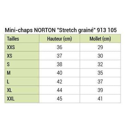 Polainas - Stretch grainé - Norton