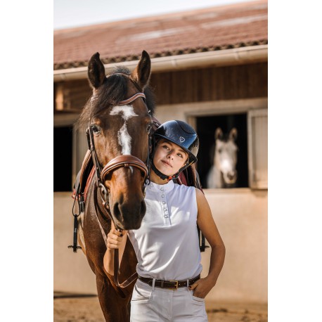 Polo de concurso en mesh – Molly - Equithème