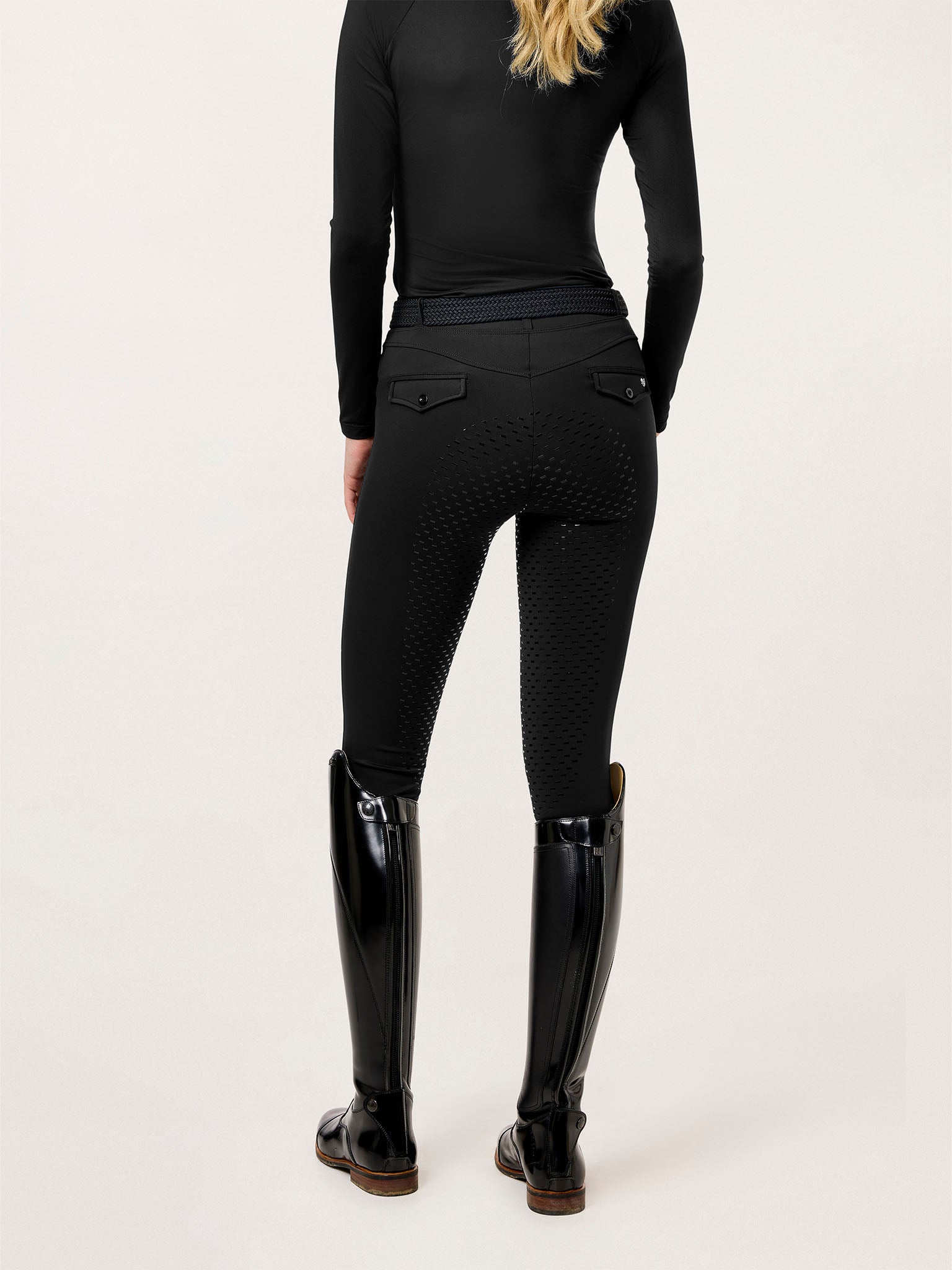 Riding Tights Premium Equestrian Stockholm Riding Tights Premium Black detalle 6