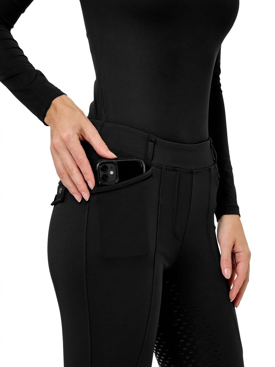 Riding Tights Premium Equestrian Stockholm Riding Tights Premium Black detalle 5