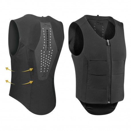 Protector de espalda "FlexFit" regular - Komperdell - Rojo para equitación - vista 4
