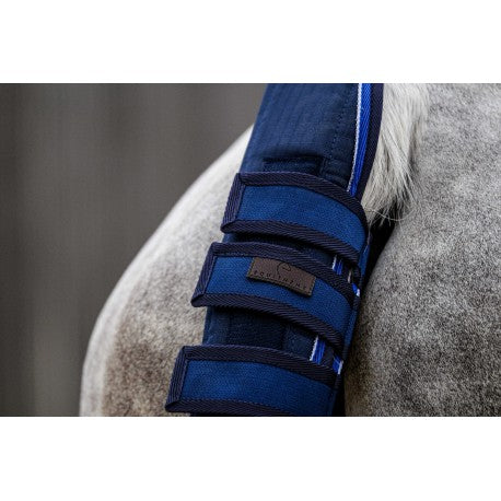 Protector trasero - Classic 1200D - Equithème - Rojo para equitación - vista 3