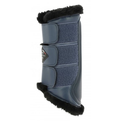 Protectores cerrados "French Touch" - Equithème - Rojo