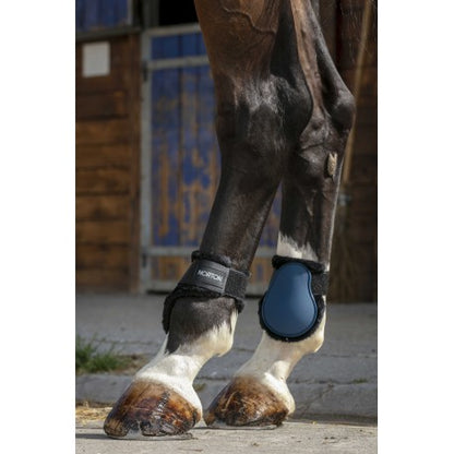 Protectores de menudillo "Fleece" - Norton - Rojo para equitación - vista 6