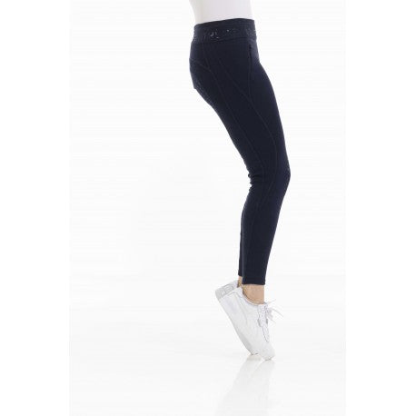 Pantalones Pull-on -Pamela- fond silicone - Equithème para equitación