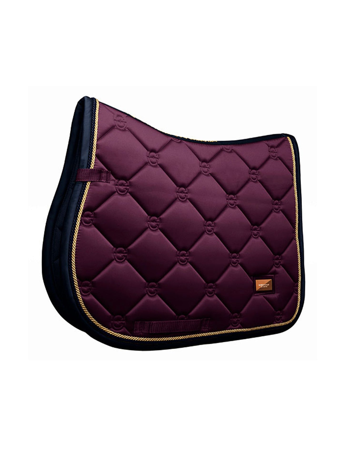 Jump Saddle Pad Original Equestrian Stockholm Jump Saddle Pad Purple Gold vista principal