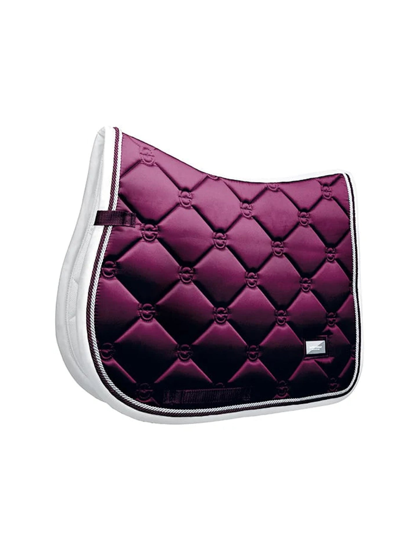 Jump Saddle Pad Original Equestrian Stockholm Jump Saddle Pad Purple White vista principal