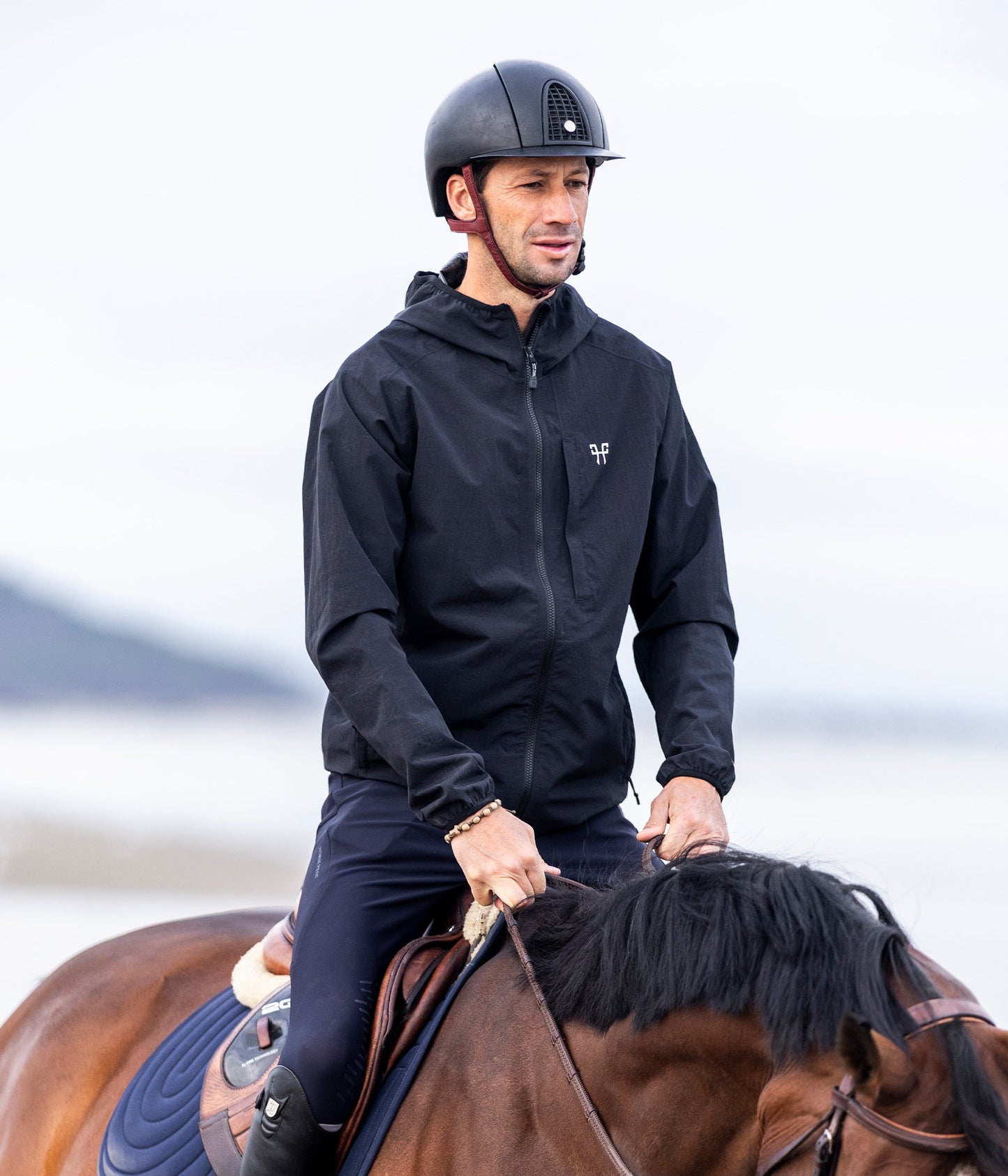 Chaqueta Raintechs water-repellent short riding jacket for men Horse Pilot para equitación - vista 7