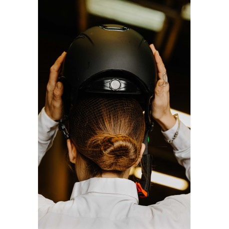 Accesorio ecuestre Red para el cabello - Filet - Equithème - Rojo para equitación - vista 4