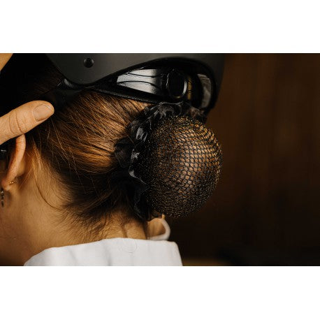 Accesorio ecuestre Red para el cabello - Shiny - Equithème - Rojo para equitación - vista 4