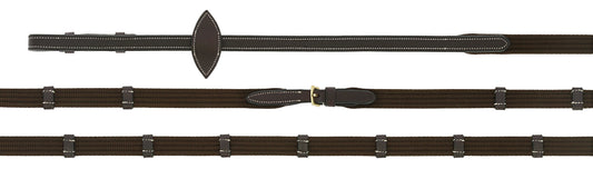 Rênes sangle Pro - EK-Cuir huilé - Norton