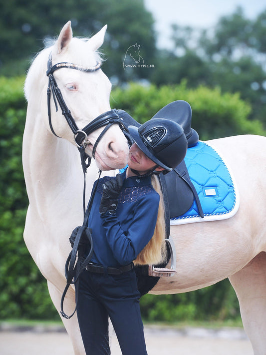 de doma Original Equestrian Stockholm mantilla de doma Sapphire para equitación - vista 2