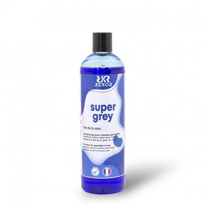 Shampoo morado - Super Grey - Rekor - Gris