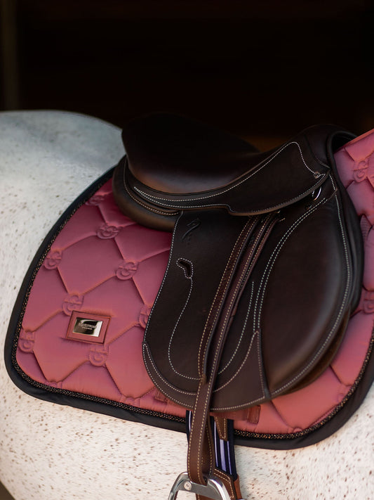 de salto Original Equestrian Stockholm mantilla de salto Soft Rouge para equitación - vista 2