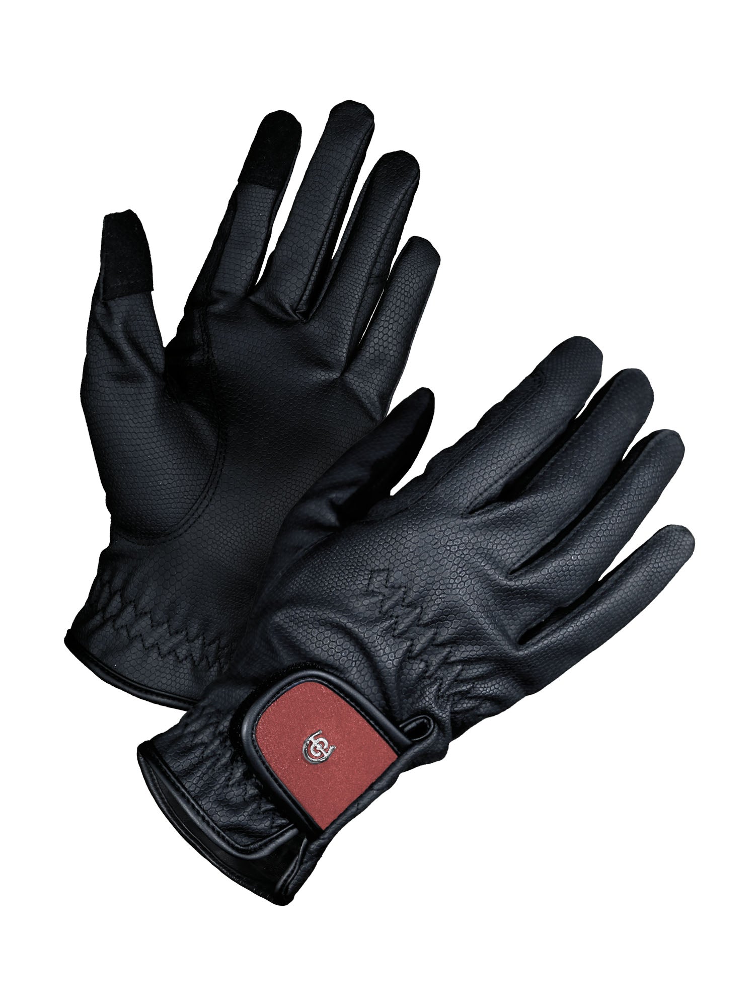 Riding Gloves Motion Equestrian Stockholm Riding Gloves Motion Soft Rouge vista principal