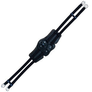 Cincha Stübben Equi-Soft saddle girth incl. Vachetteleather Cover detalle 2