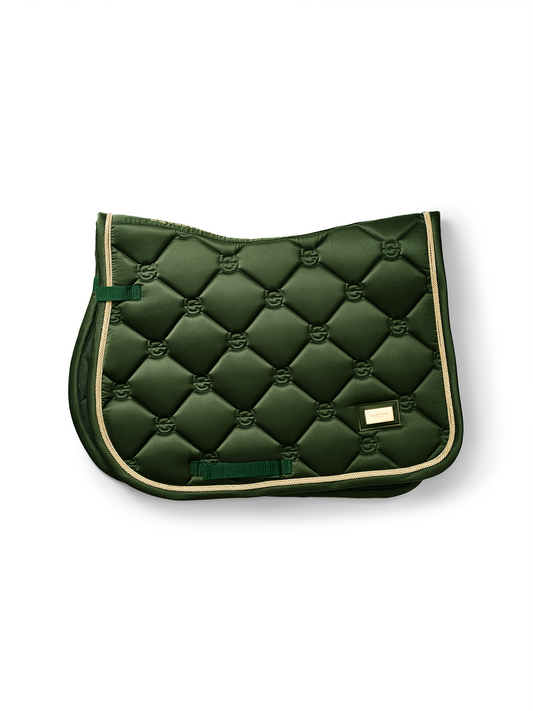 de salto Original Equestrian Stockholm mantilla de salto Forest Green para equitación