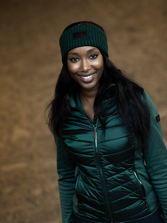 Headband Equestrian Stockholm Headband Sycamore Green para equitación - vista 2