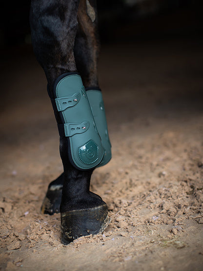Calzado ecuestre Equestrian Stockholm Anatomic Tendon Boots Sycamore Green detalle 2